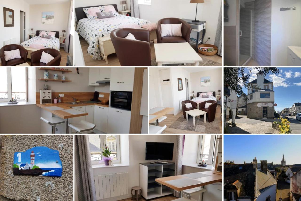 Studio Cosy 3 étoiles centre Plouharnel proche mer Exterior foto